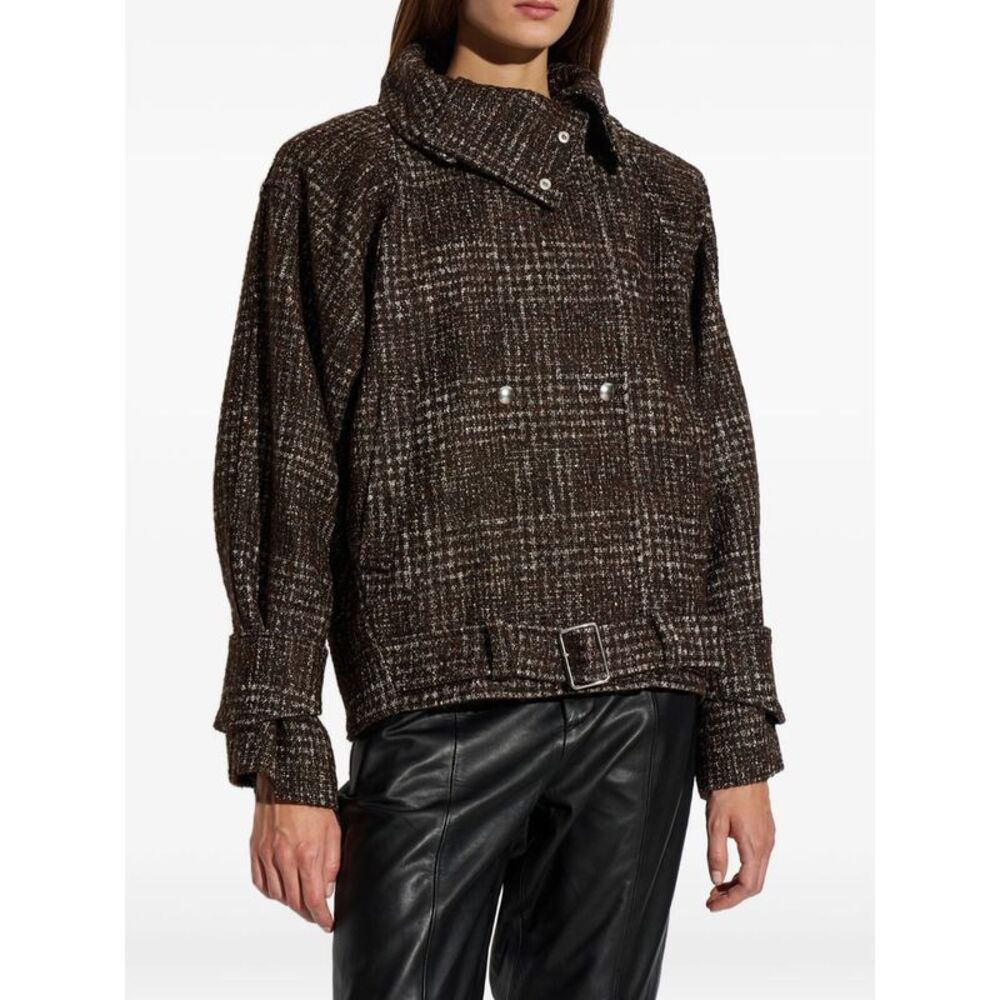 Iro Brown Jackets - Tweed Jackets Women